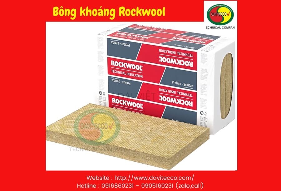 Bông khoáng Rockwool