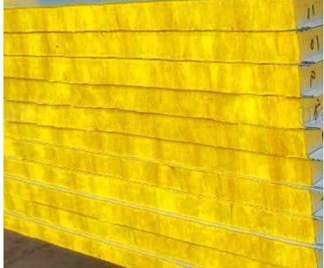 Tấm vách ngăn bông thủy tinh